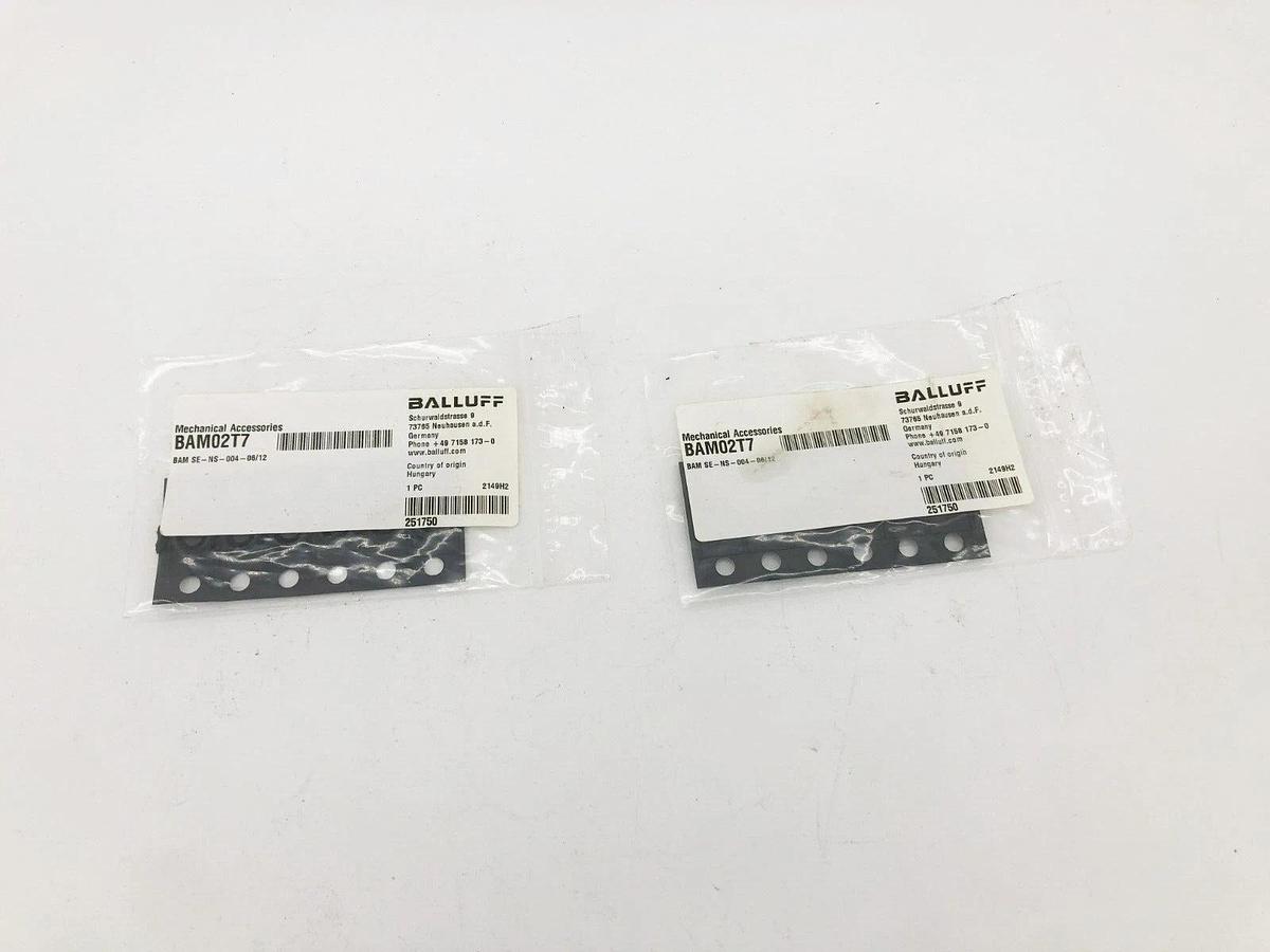 Lot of 2 New Balluff BAM02T7 Mechanical Switch Accessories BAM SE-NS-004-06/12