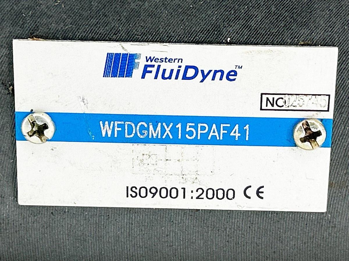 New FluiDyne WFDGMX15PAF41 Hydraulic Modular Valve