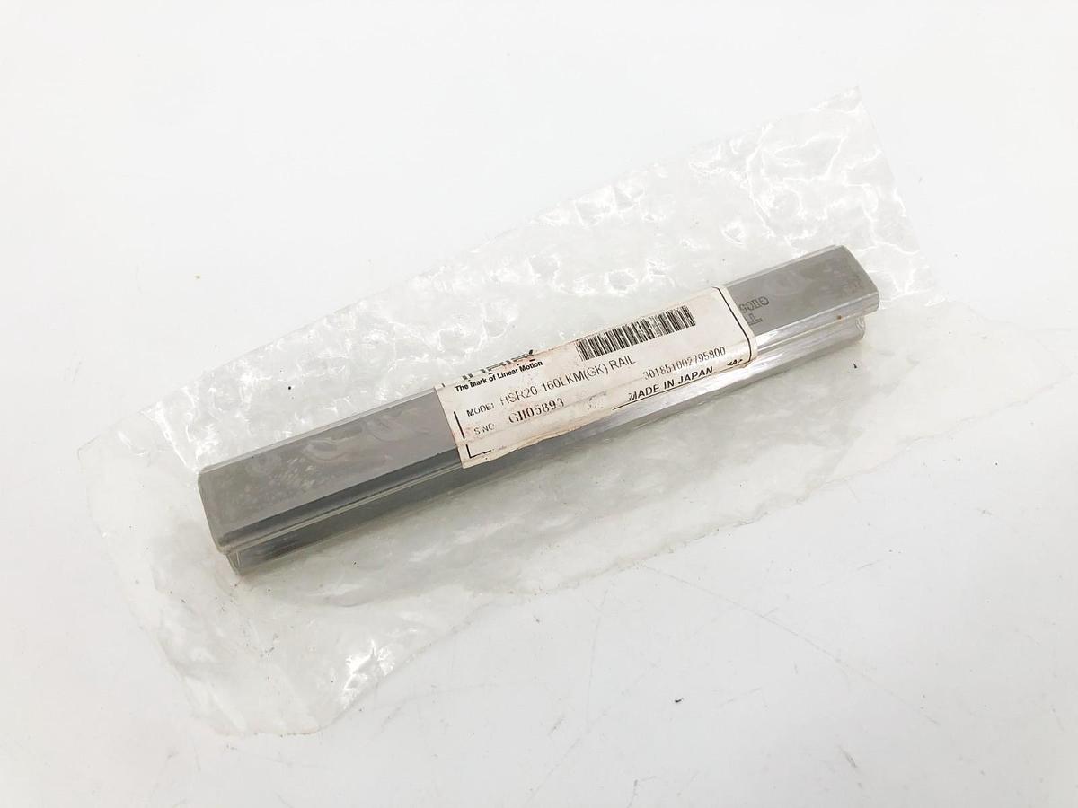 New THK HSR20-160LKM(GK) Linear Guide Rail 160mm Length