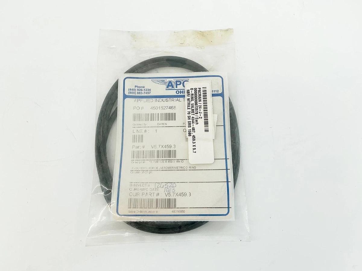 New Lot of 3 APG V5.7X459.3 O-Rings 5.7MM C/S 459.3MM