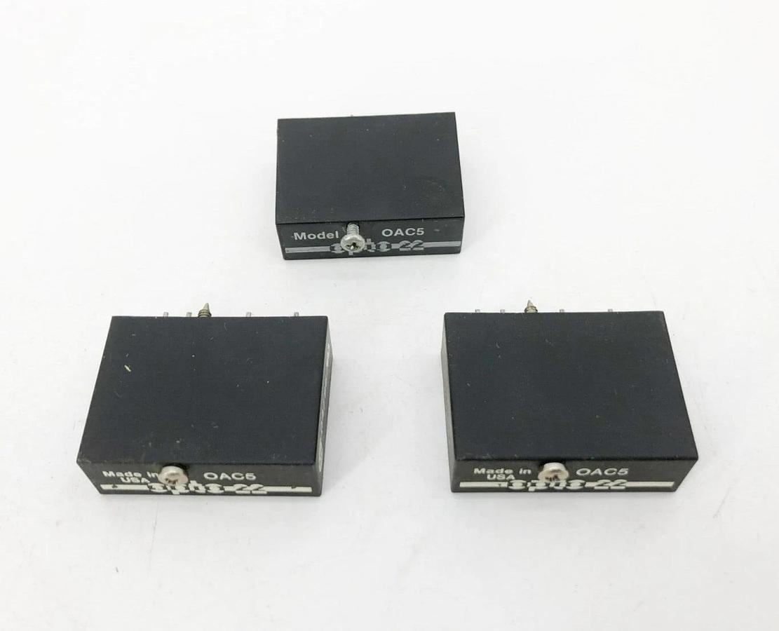 Lot of 3 New Opto 22 OAC5 Output Modules