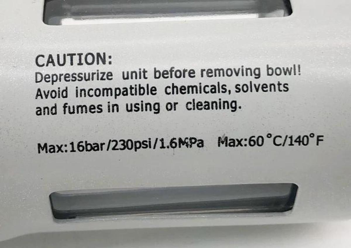 New SDPC DF400-04 Drain Filter 3/4" 22-174psi 230psi Max - No Box