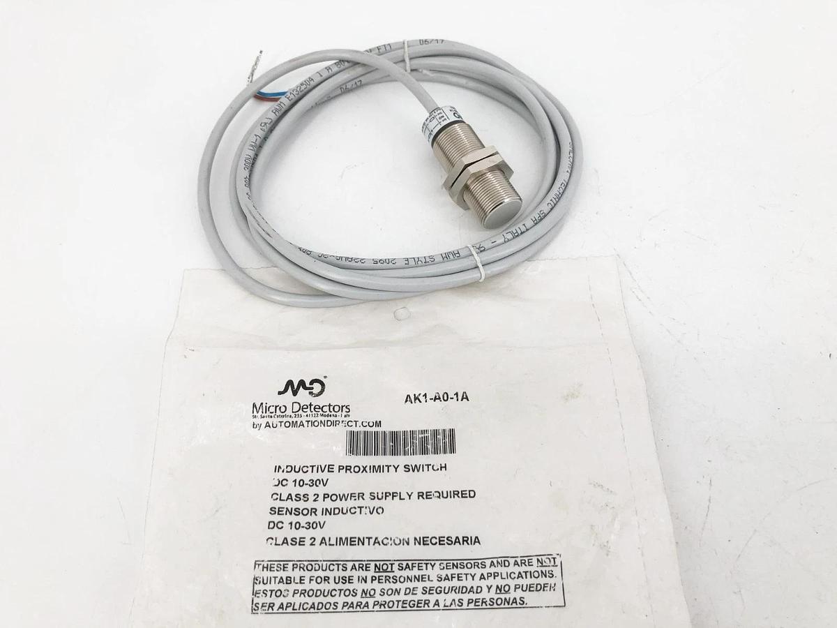 New Automation Direct AK1-A0-1A Inductive Proximity Sensor 10-30VDC