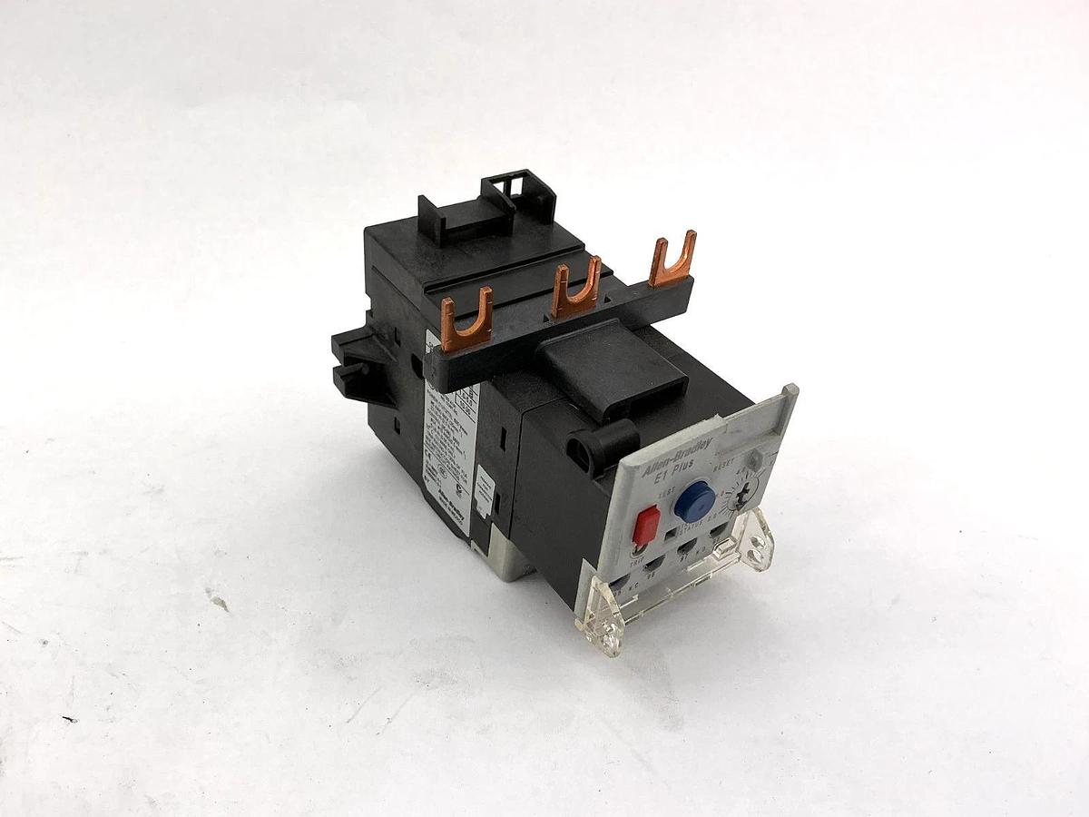 Used Allen Bradley 592-EECC Ser B Overload Relay 1.0-5.0A 3 Phase Missing Reset Cover