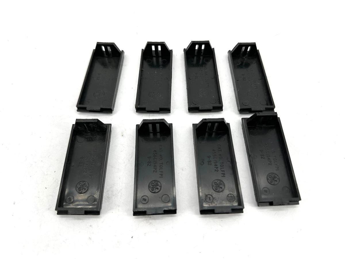 Lot of 8 General Electric TQLFPI Filler Plate 1"x2-1/2" 456CI94P2 - No Box