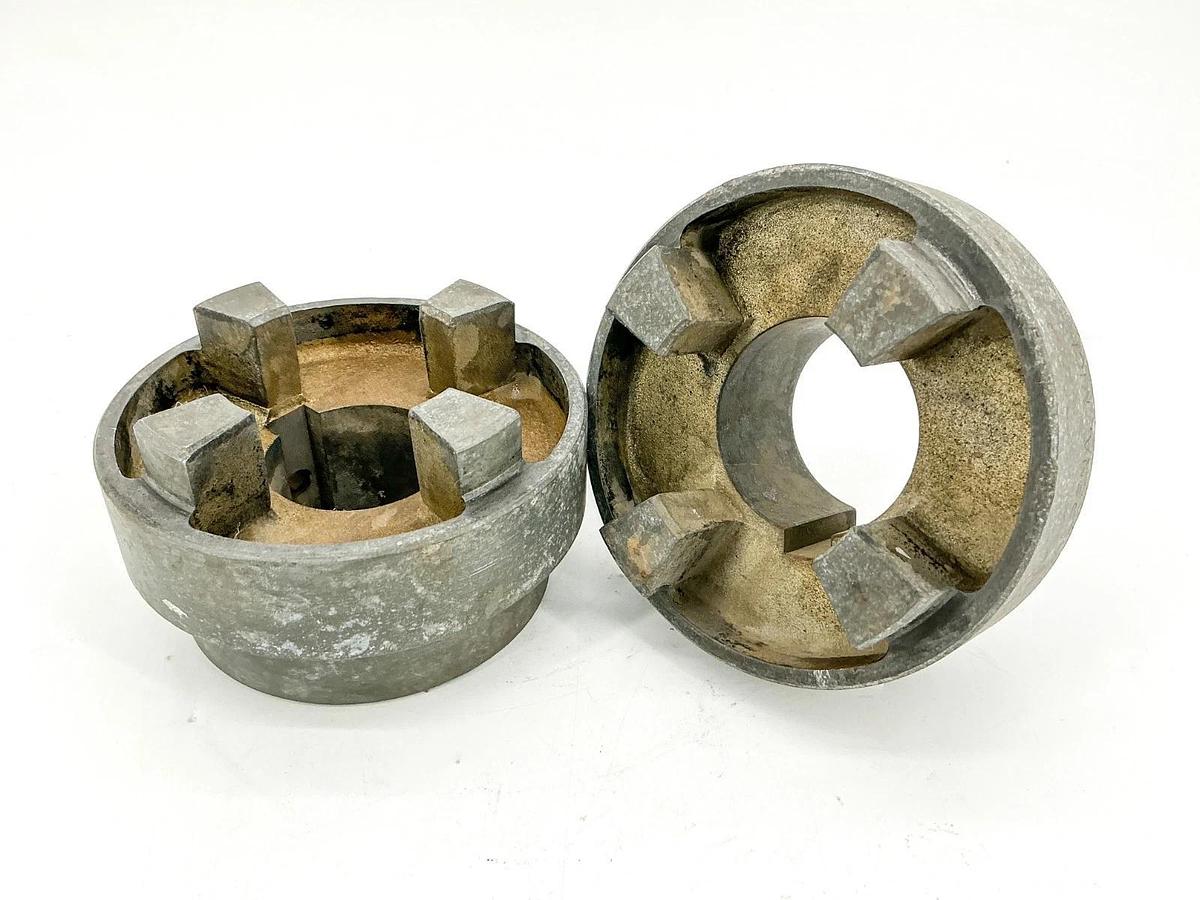Used Lot of 2 Magnaloy 500 Coupling Jaw 2" Bore