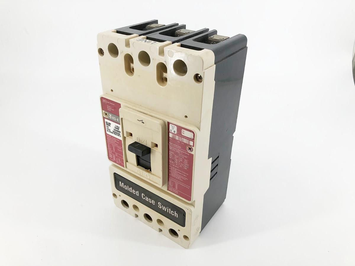 New Eaton KD3400KW Circuit Breaker 400A 3P 600VAC 250VDC - No Box