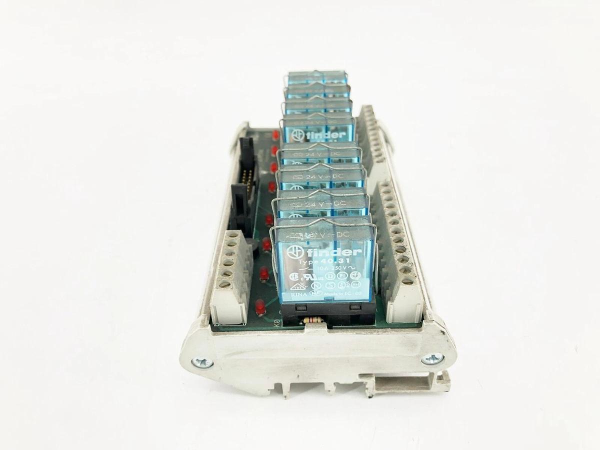 Used Automation Direct ZL-CM08RL24 Ziplink Relay Module 24VDC 8 Ch. 8 LED
