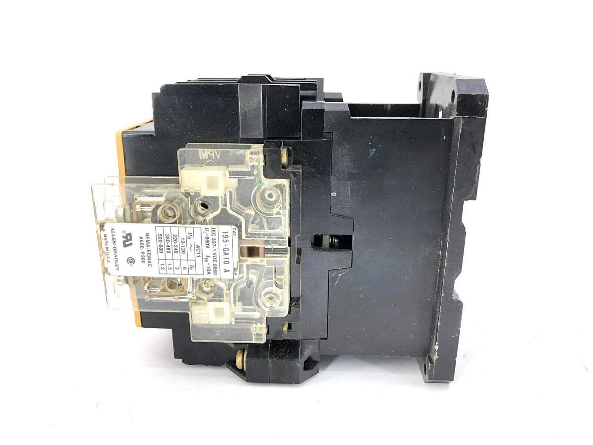 Used Allen Bradley 100-A38N*3 Ser. C Reversing Contactor (Coil Not Included)