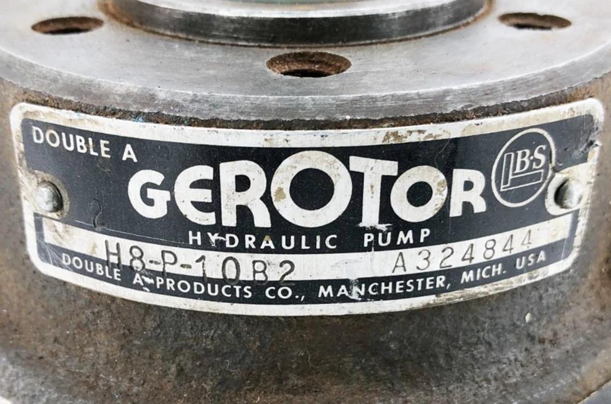 New Gerotor H8-P-10B2 Hydraulic Pump Double A
