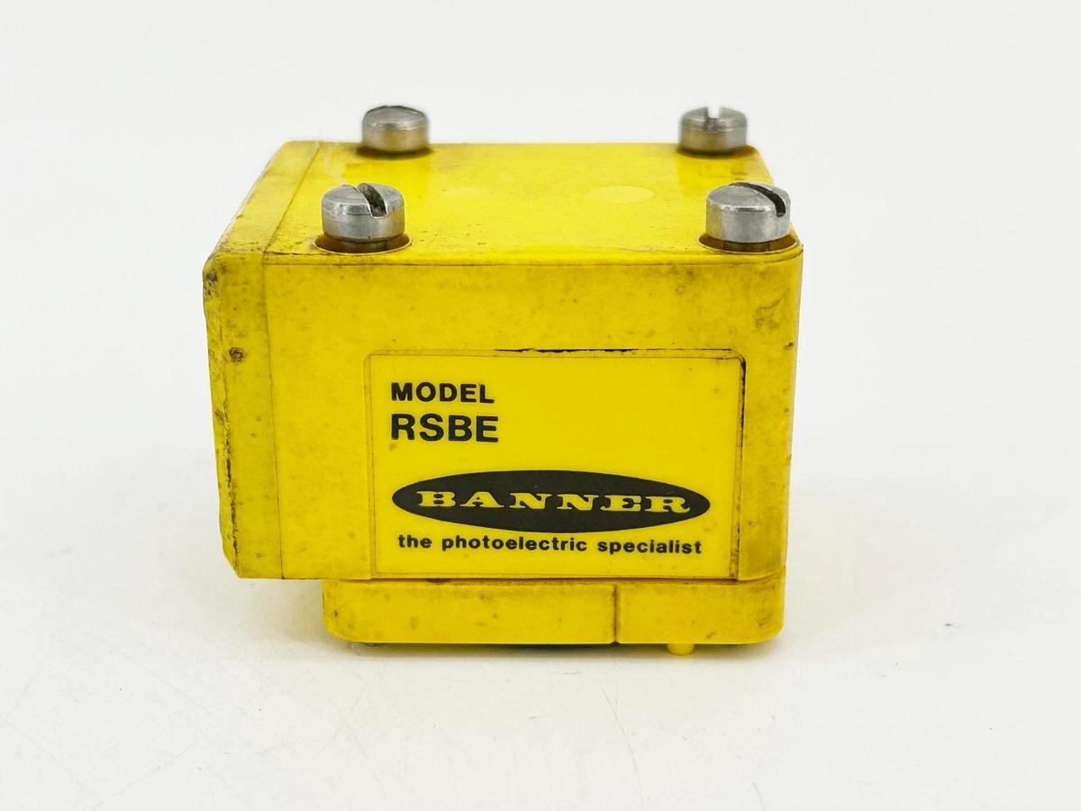 Used Banner Engineering RSBE Maxi-Beam Photoelectric Sensor 90M Range