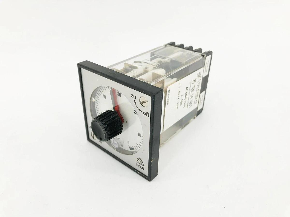 New E. Dold & Söhne ZS 700.14.1011 Time Protector 110VAC 2-60ohm 0-60min 0016867