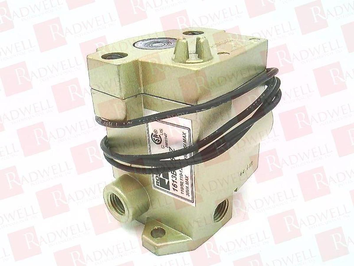 Used Ross Controls 1613B2020Z Inline Solenoid Poppet Valve