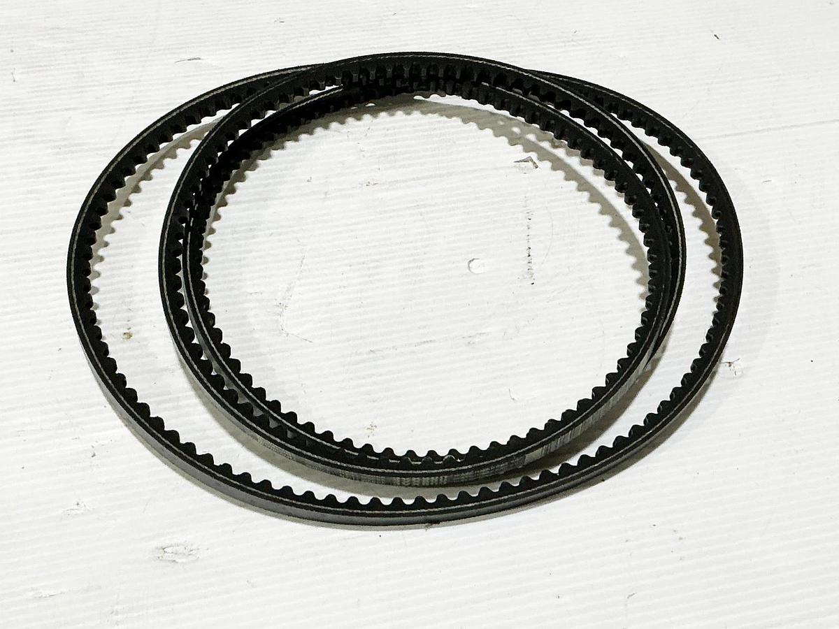 New lot of 2 Continental 3VX800 Cogged Belt 80" Length 3/8" Width - No Box