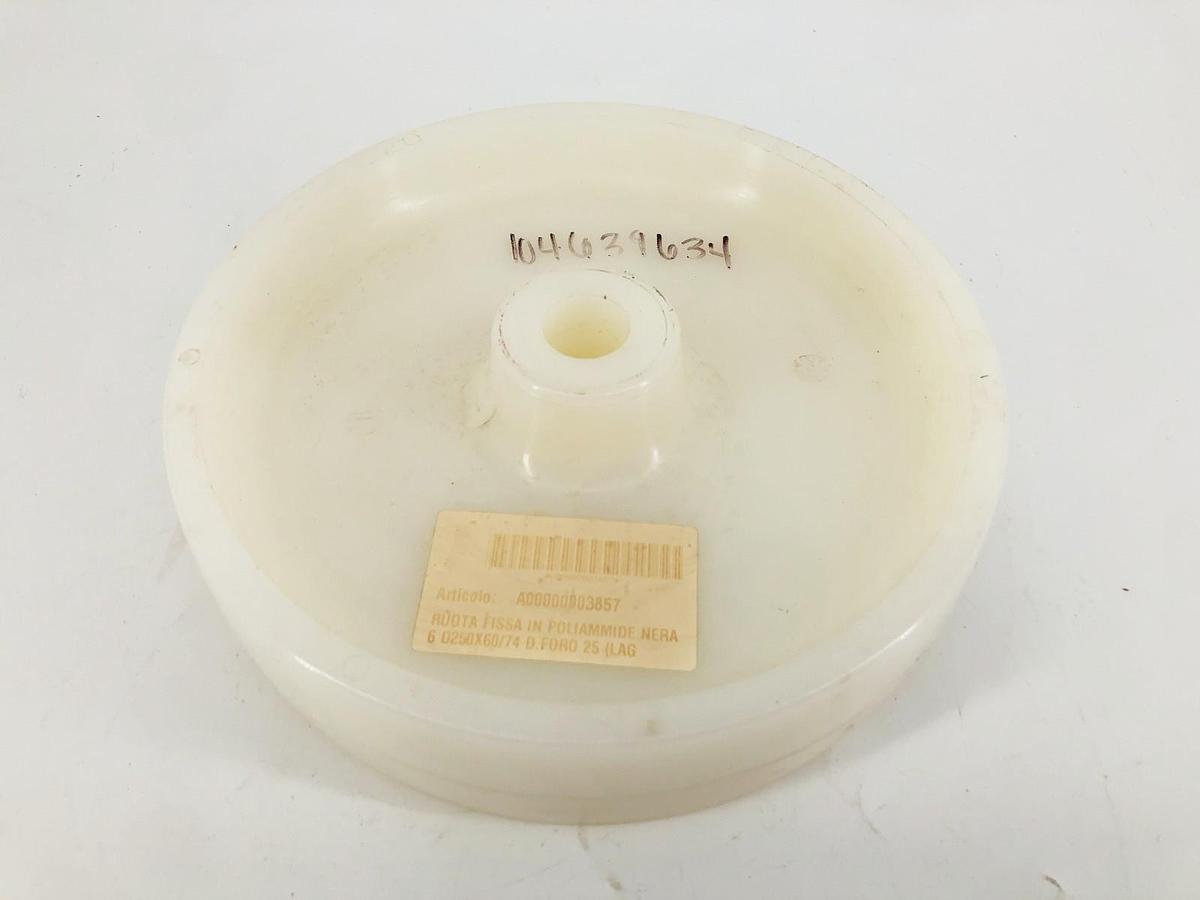 New D250X60/74 Polyamide Wheel 250mm OD 60mm Width 25mm Bore - No Box