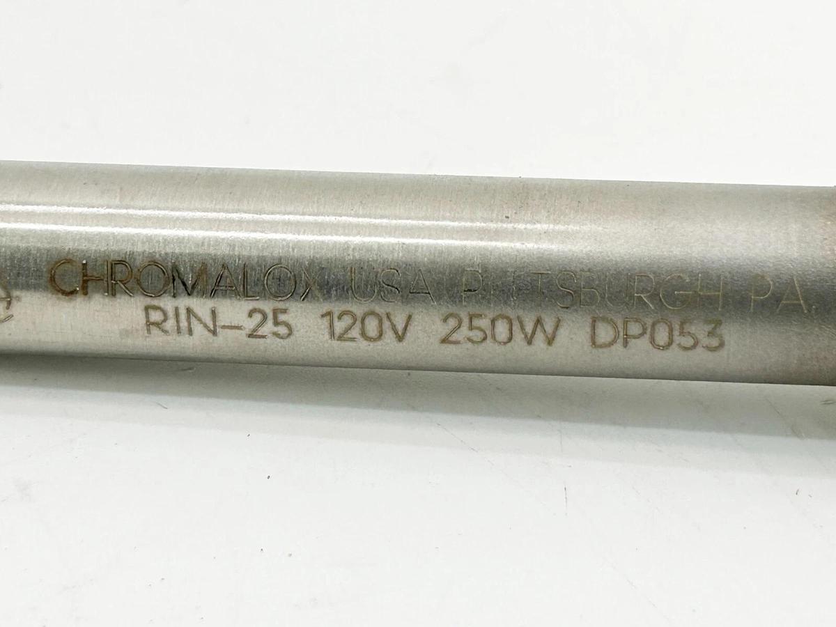 New Chromalox RIN-25 Heating Element 120V 250W