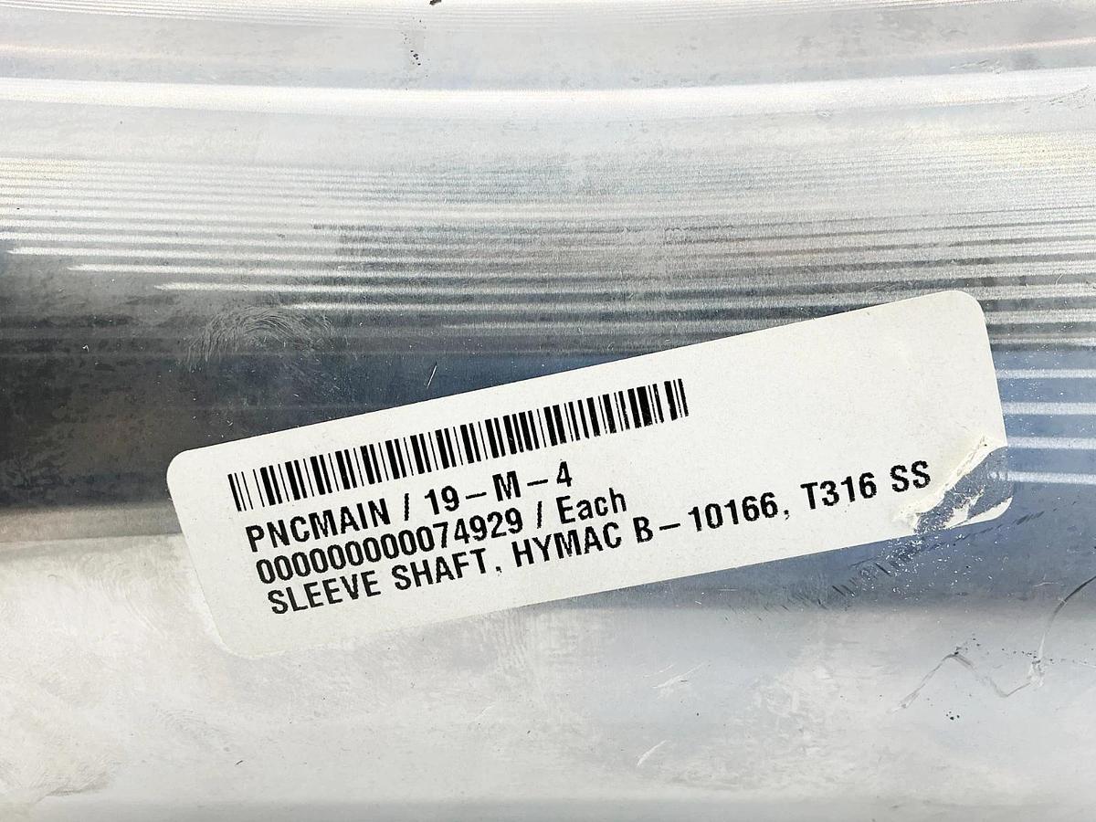 New Hymac B-10166 Shaft Sleeve T316 SS -No Box