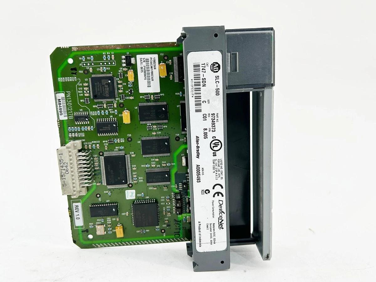 Used Allen Bradley 1747-SDN Scanner Module 24VDC 500MA