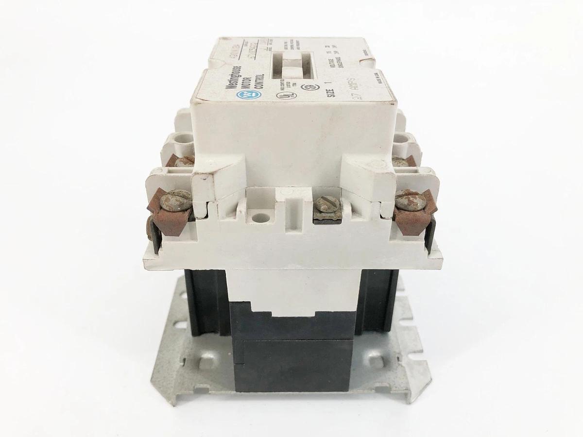 Used Westinghouse A201K1BA Non-Rev Contactor Model J 6710C54G02 120V 27A 230V 3HP