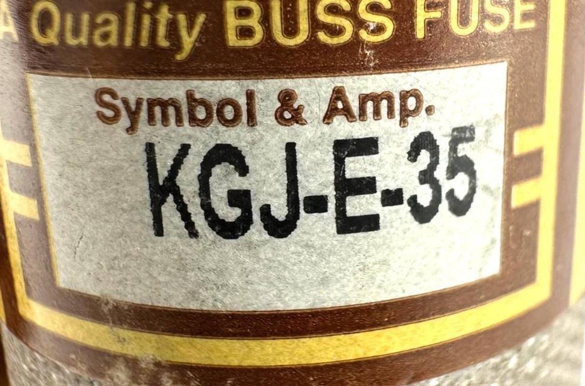 New Bussmann KGJ-E-35 Limitron Current-Limiting Capacitator Fuse 35A 600V
