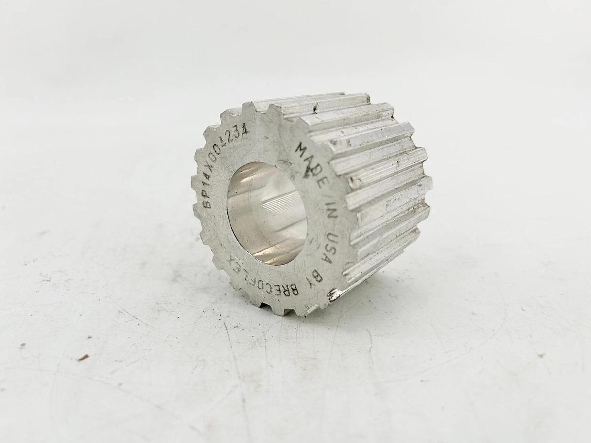 New Lot of 2 Brecoflex BP14X004234 Belt Pulley Sprocket 20 Tooth 29.6mm Bore