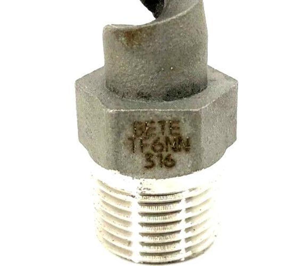 New Bete TF6NN Tars 3/8" Full Cone Injector Nozzle 60° 316