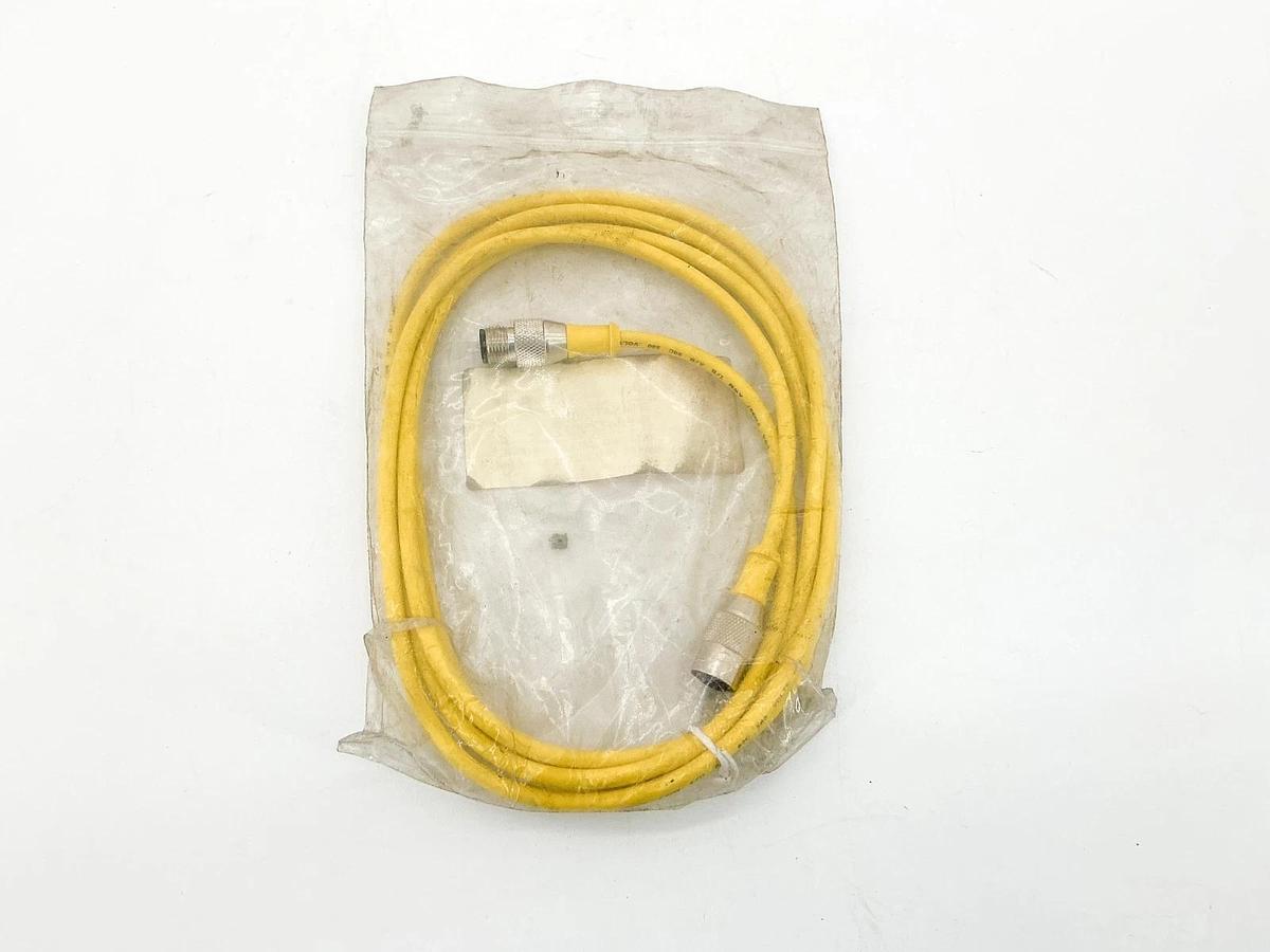 New HTM R-MS4TZV072+R-FS4TZV072 M12 4Wire Connecting Cable W/O LED