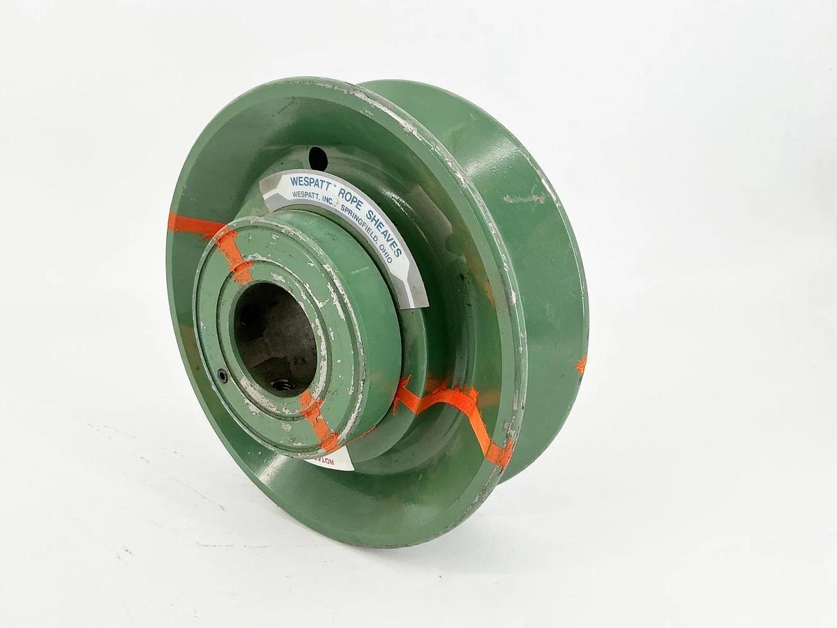 New Wespatt PTR1403 Rope Sheave 1-3/4" Bore 7-1/2"OD 2-1/4"WD - No Box