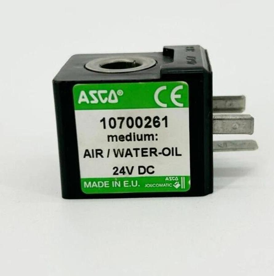 New Asco 10700261 Pilot Solenoid Valve Coil Only 24VDC 48VAC
