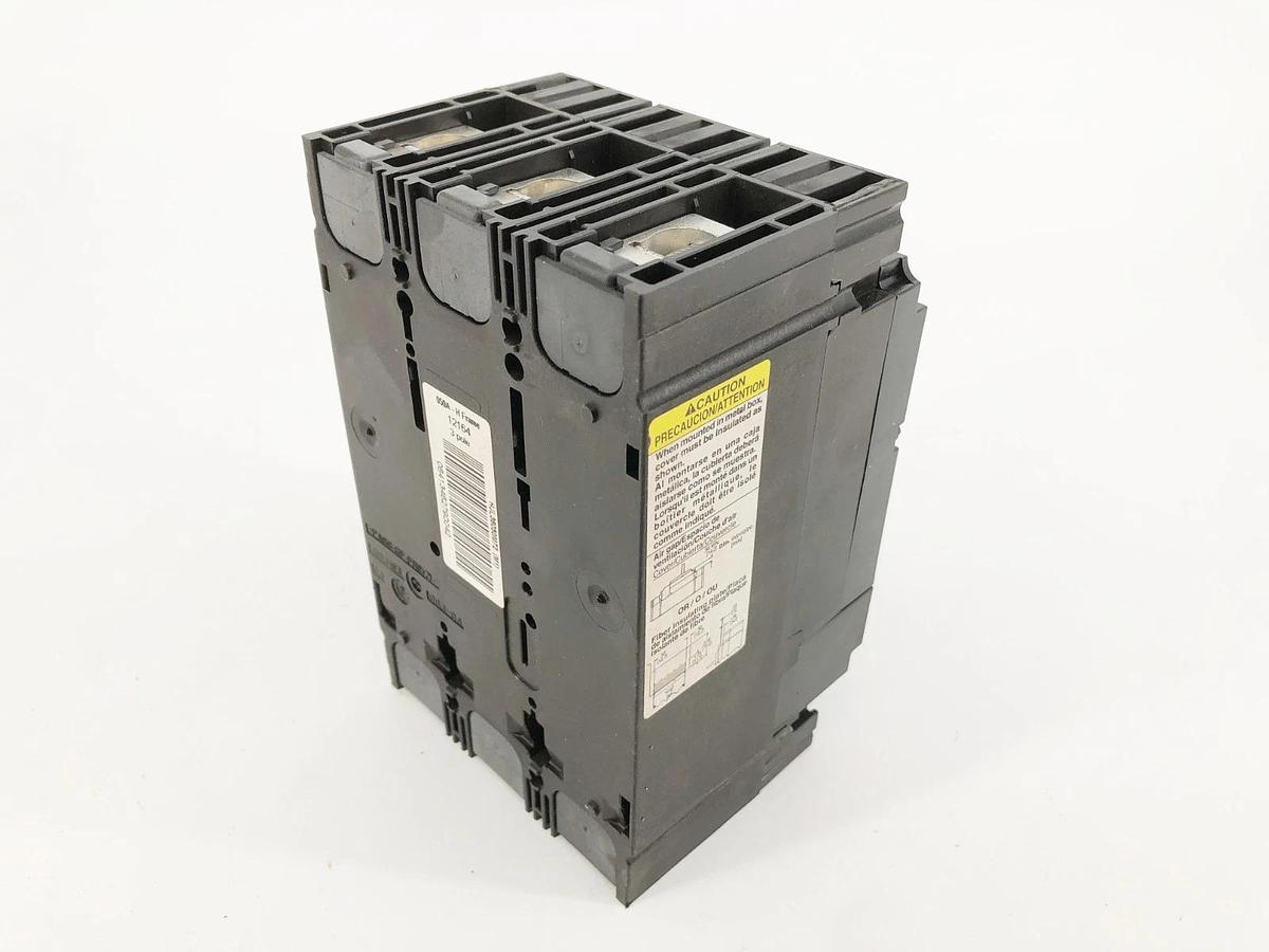 New Square D HJL36050M72 PowerPact Circuit Breaker 50A 600V 3P HJ 050