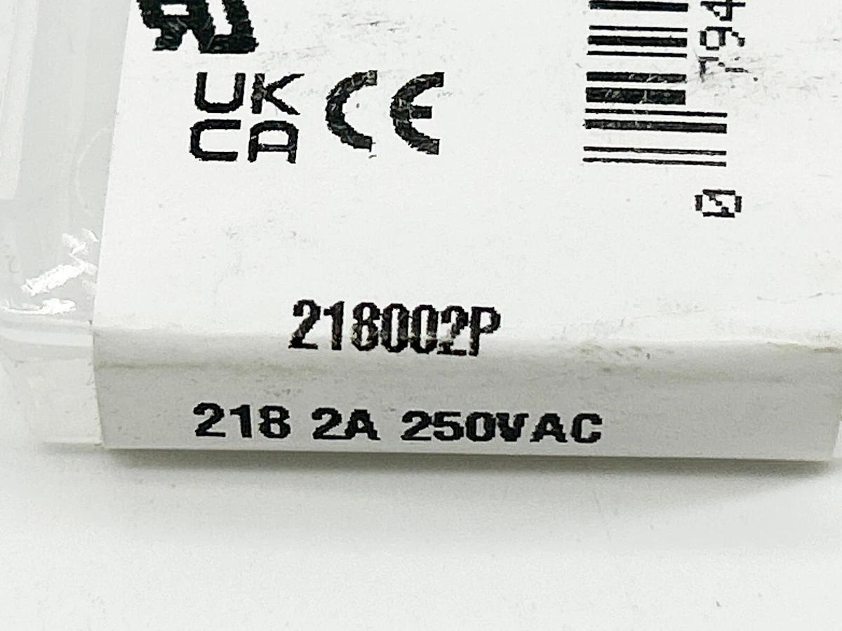 New Lot of 10 Littelfuse 218002P SLO-BLO Glass Fuse 250V 2A 5X20