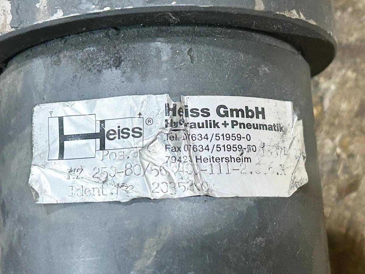 Used Heiss HZ 250-80/56/400-111-2.006.X Hydraulic Cylinder 20352.0