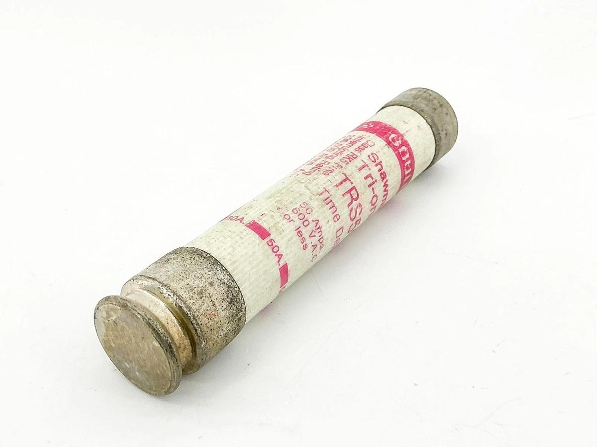 New Gould TRS50R Time Delay Fuses 50A 600VAC - No Box
