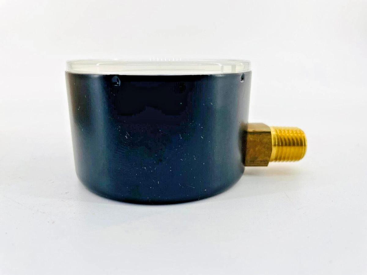 New Noshok 25.200.30 Gauge IN.H20 VAC 1/4in NPT Bottom Connection