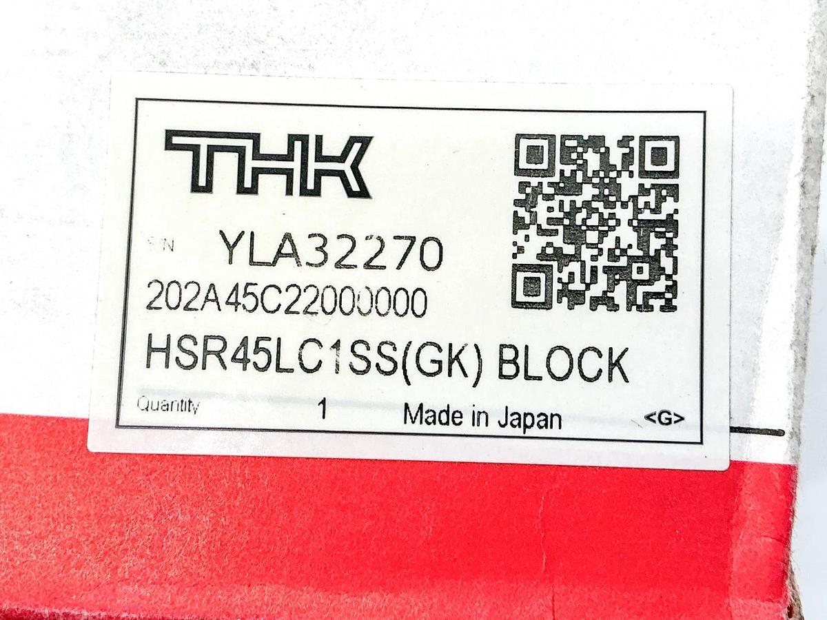 New THK HSR45LC1SS(GK) Linear Ball Bearing Guide Block 202A45C22000000
