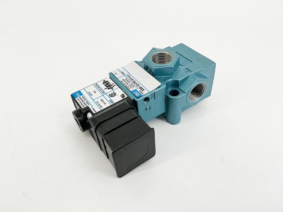 New Mac Valves 55B-12-PE-611JJ Solenoid Valve 24VDC 8.5W 150PSI