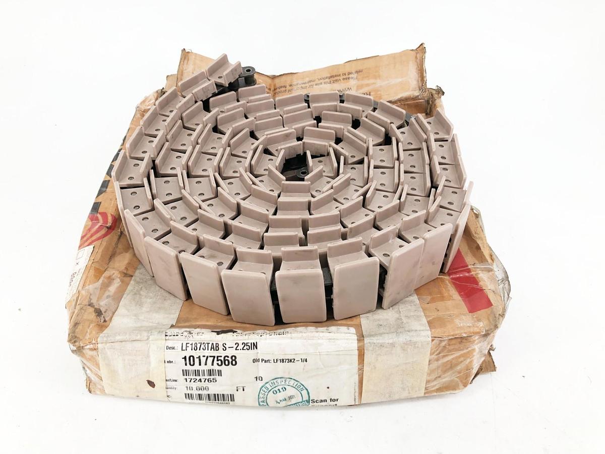New Rexnord LF1873TAB S-2.25IN Chain 7 FT 10177568 LF1873K2-1/4