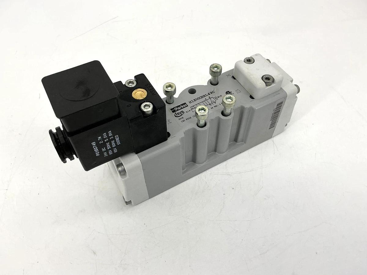 New Parker H1EWXBBL49C Solenoid Valve 145PSIG 24VDC 1W Coil 65V 50/60HZ