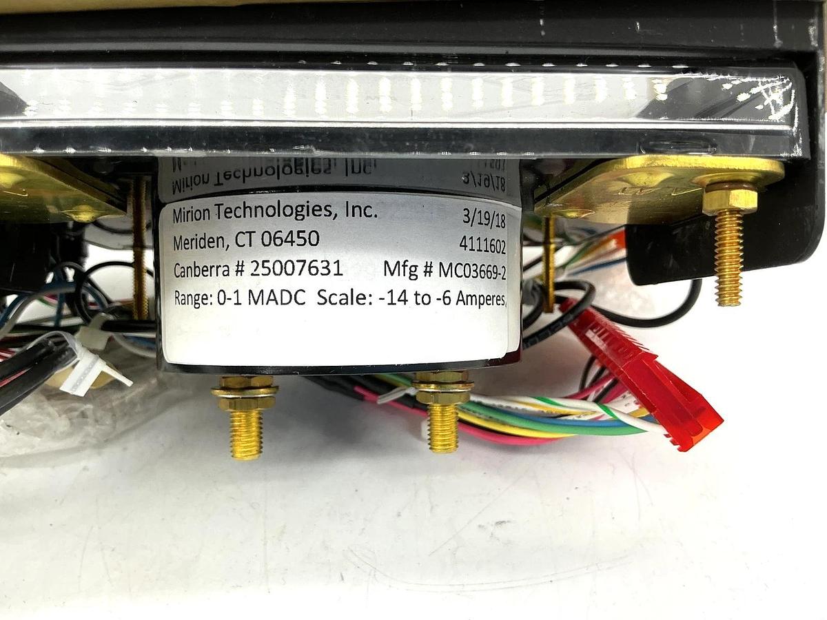 New Canberra TA102 Picoammeter Range: 0-1 MADC Scale: -14 to -6 Amperes - No Box