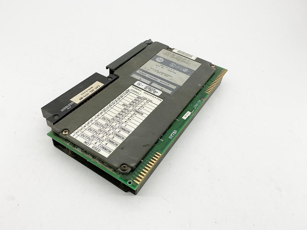 Used Allen Bradley 1771-QH Force Control Module 1.2A 5VCD Firmware Rev.A Ser.A