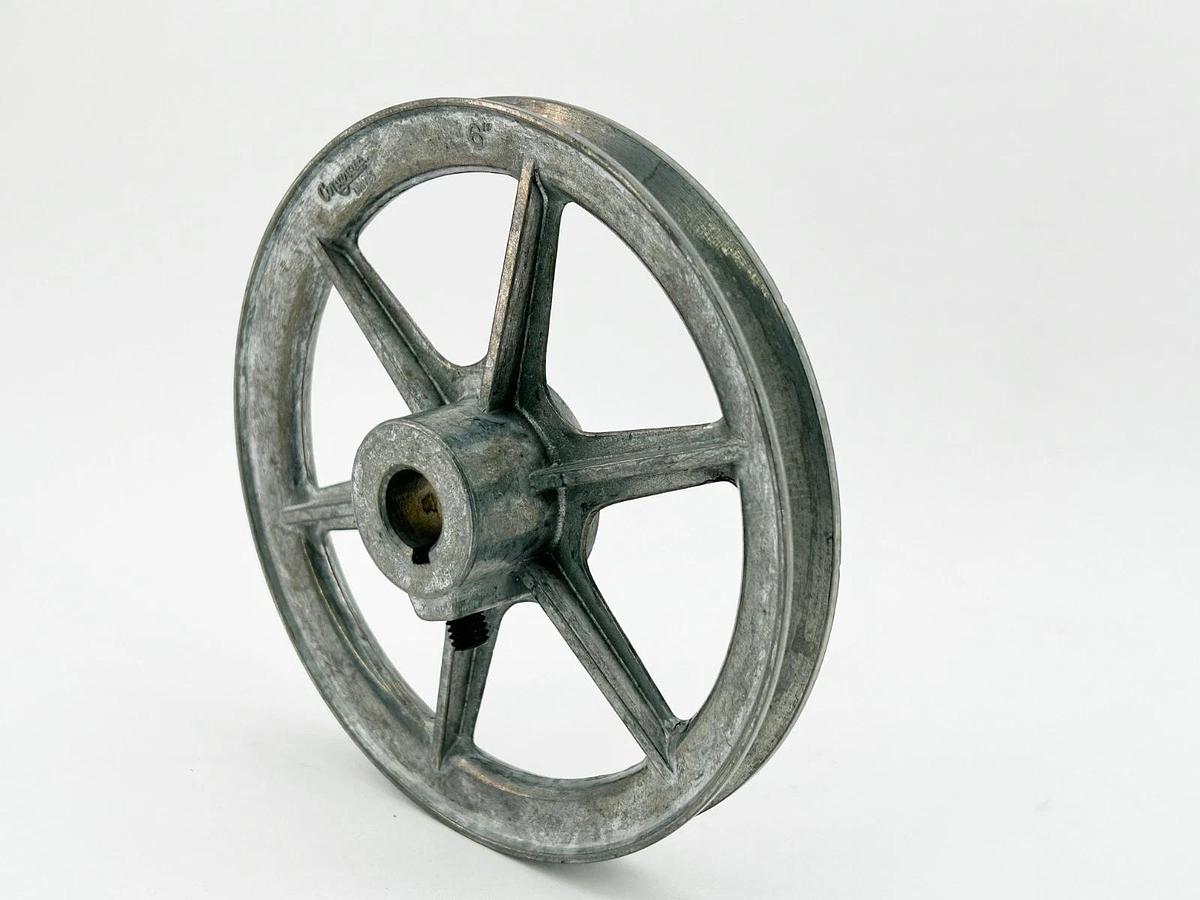 New Congress Drives 6A x 5/8"  V-Belt Pulley W/Key Way 3X919