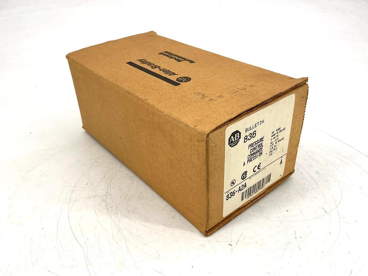 New Allen Bradley 836-A2A Ser A Pressure Control Range 6-140PSI Adj Diff 3-35PSI