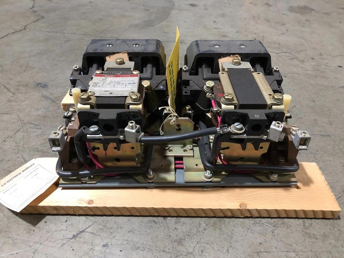 Used Westinghouse 11210K3CCNA Life-Line Starter 50 HP 110V 90A Size 3 (As Is)