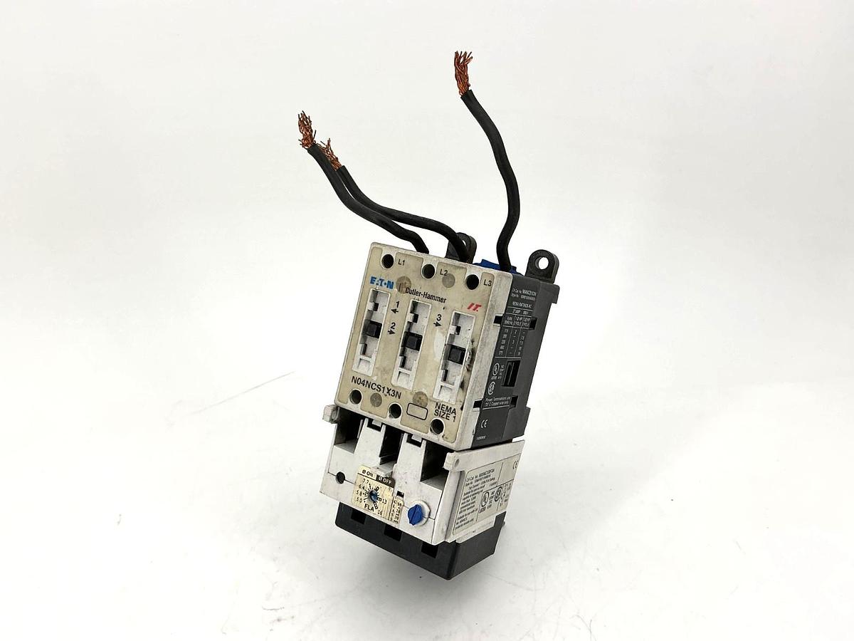 Used Eaton Cutler-Hammer N101CS1F3A Starter 3P 27A 24V SS OVLD N04NCS1X3N N05NCXRF3A