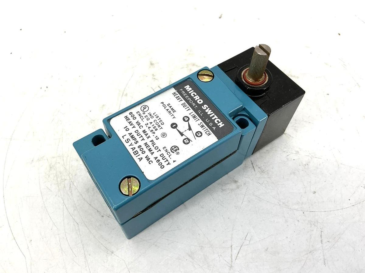 New Honeywell Micro Switch LSYAB1A Heavy Duty Limit Switch 10A 600VAC