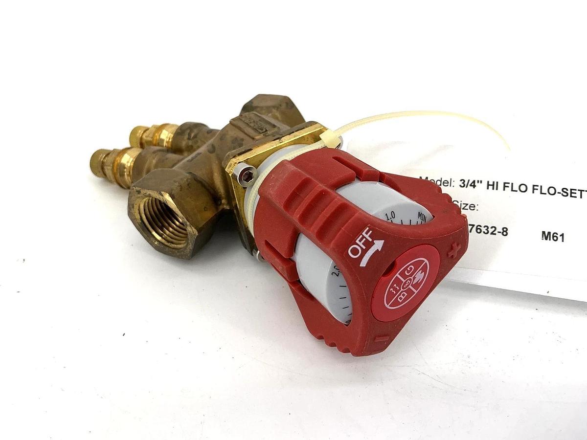 New Bell & Gossett 117632 HI Flow Flo-Setter Valve FS-3/4-H 3/4" NPT