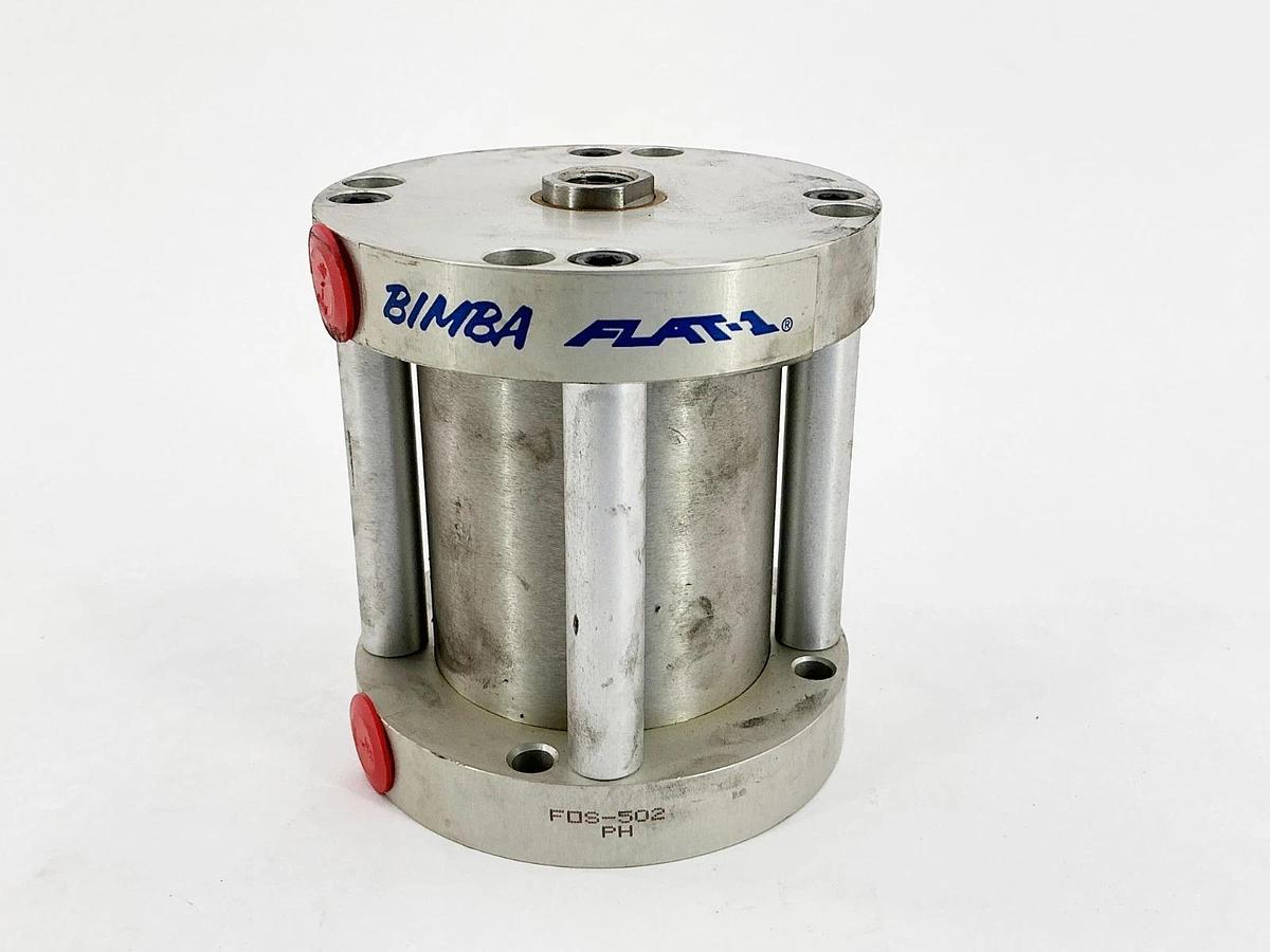 New Bimba FOS-502 Flat Pneumatic Cylinder - No Box