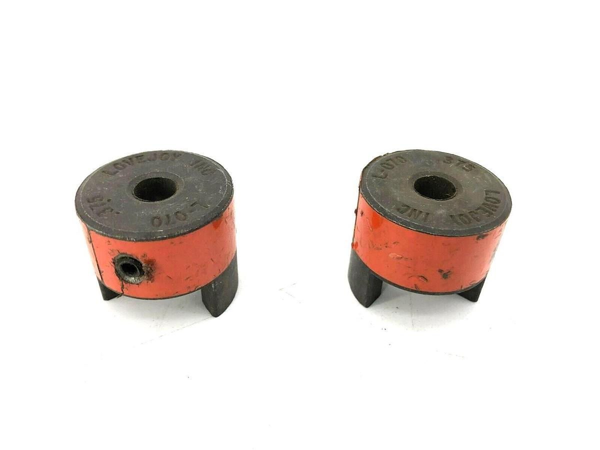 Lot of 2 New Lovejoy L070 .375 Jaw Coupling Hubs