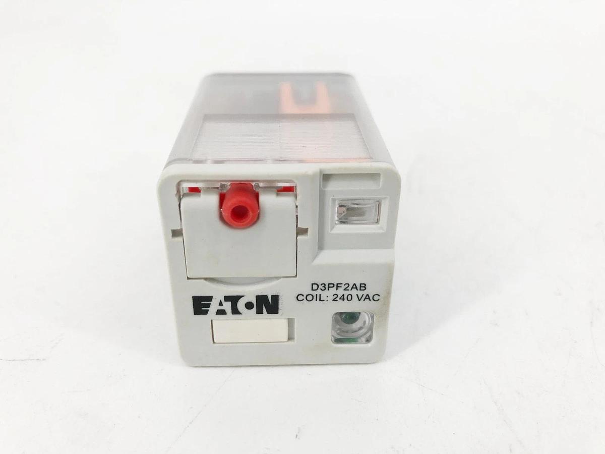 New Eaton D3PF2AB Relay 240VAC Coil 8-Pin Full-Feature D3PF2AB-A2