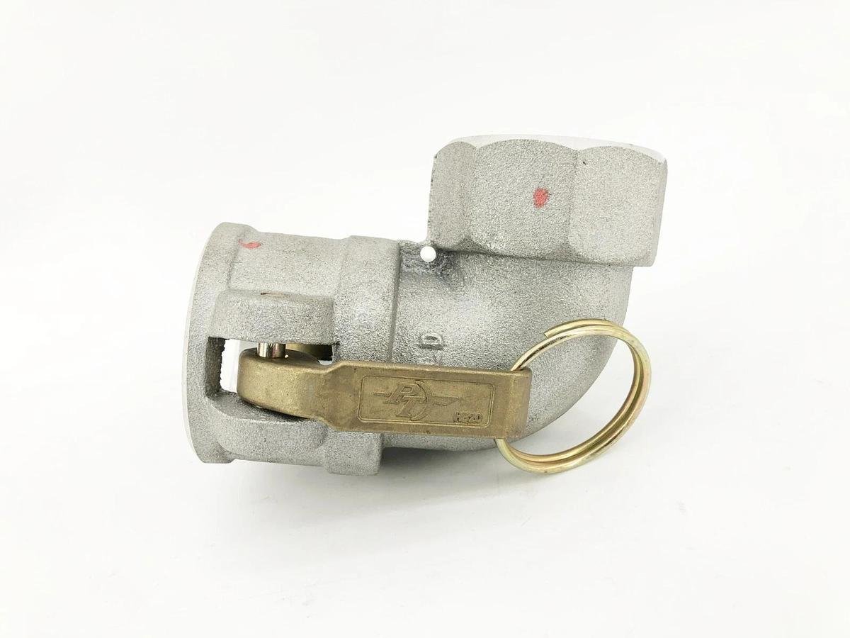 New PT 15LB Coupler x Female NPT Thread 90° 1-/2" W/ HB20 Cam Arms